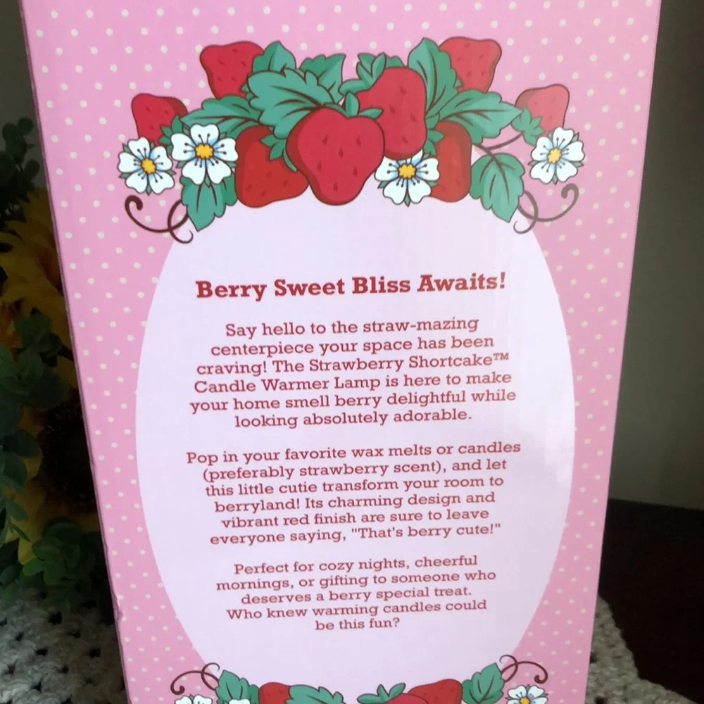 Strawberry Shortcake Strawberry Candle Warmer Lamp